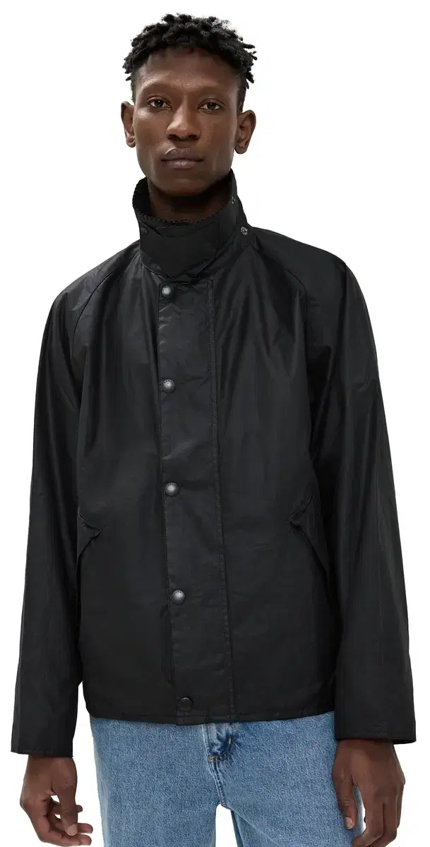 Transport Wax Jacket Black