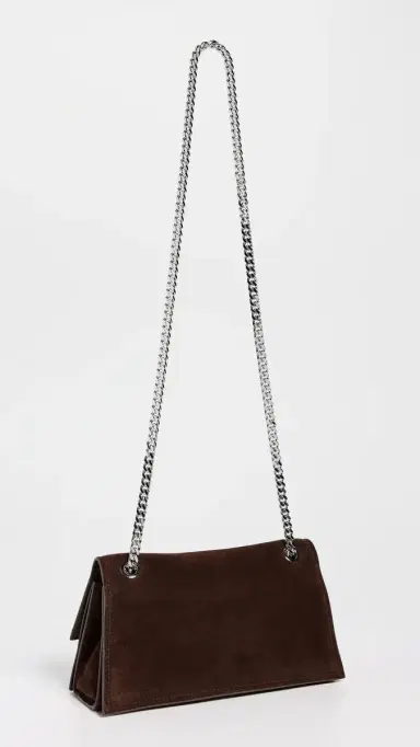 Tory Burch Kira Turnlock Suede Shoulder Bag | Thumbnail 4 Tory Burch Kira Turnlock Suede Shoulder Bag | Thumbnail 4