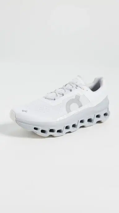 On Cloudmonster Sneakers White Glacier | Thumbnail 2
