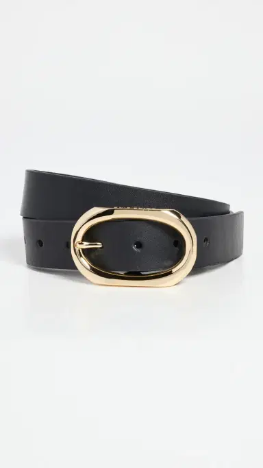 Anine Bing Signature Link Belt Black M/L | Thumbnail 2