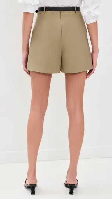Self-Portrait Twill Skort Beige | Thumbnail 3 Self-Portrait Twill Skort Beige | Thumbnail 3