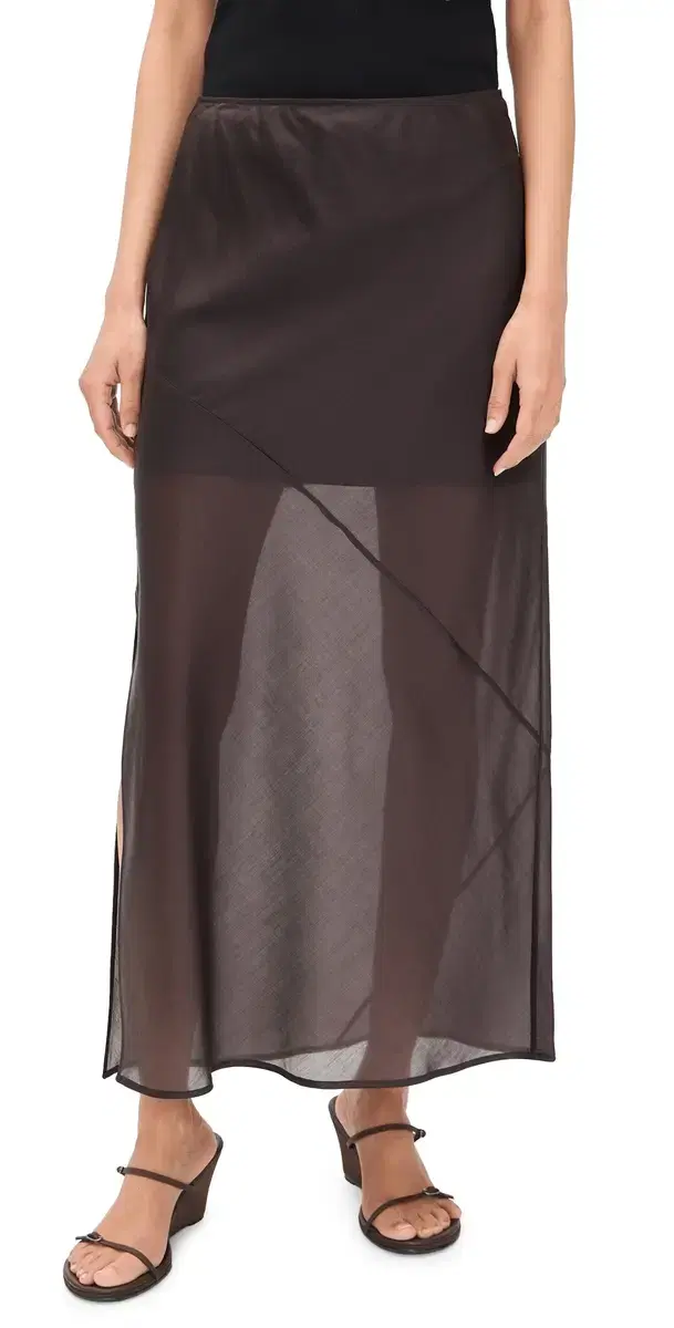 Lyrd Sheer Airy Skirt Bistre