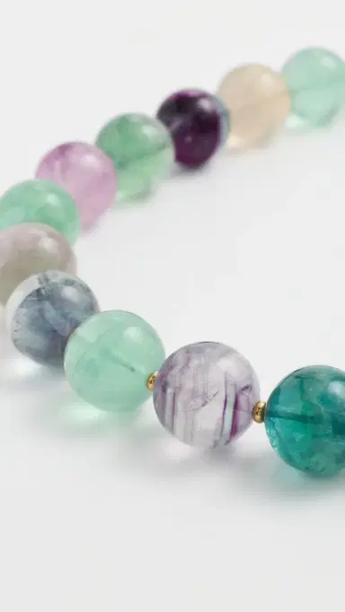 Brinker + Eliza Cosmic Necklace Fluorite One Size | Thumbnail 4
