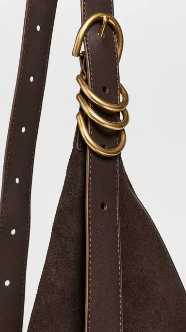 rag & bone Brooklyn Sling Bag Chocolate One Size | Thumbnail 5