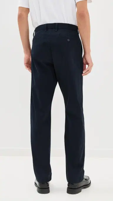 Vince Louie Straight Fit Peached Cotton Chinos Coastal 30 | Thumbnail 4