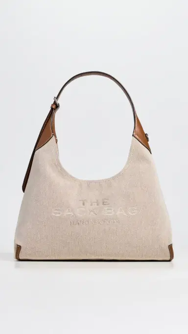 Marc Jacobs The Belted Sack Shoulder Bag Beige/Argan Oil One Size | Thumbnail 2