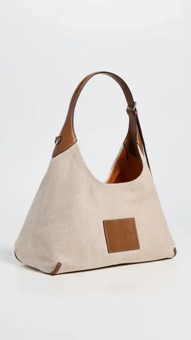 Marc Jacobs The Belted Sack Shoulder Bag Beige/Argan Oil One Size | Thumbnail 4