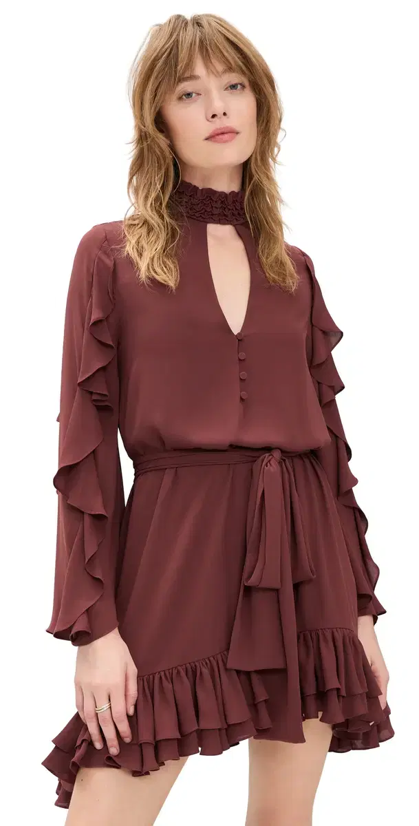 Giovanna Dress Burnt ienna
