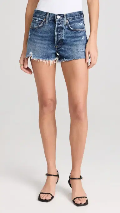 AGOLDE Parker Vintage Cut Off Shorts Dark Swapmeet 33 | Thumbnail 2 AGOLDE Parker Vintage Cut Off Shorts Dark Swapmeet 33 | Thumbnail 2