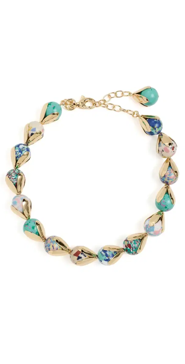 Palm Necklace Terrazzo Multi One Size