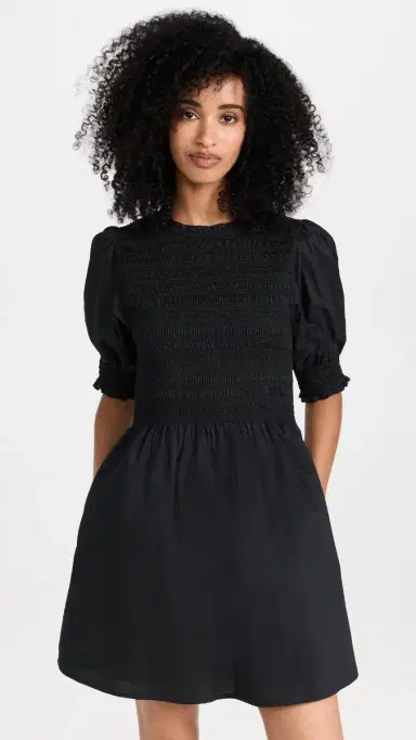 Hill House Home The Vivi Nap Dress Black L | Thumbnail 2