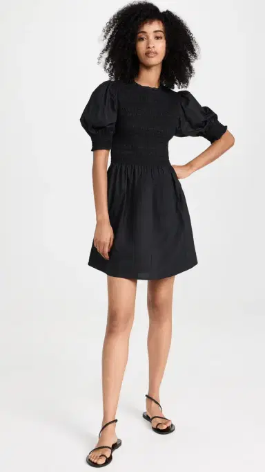 Hill House Home The Vivi Nap Dress Black L | Thumbnail 5