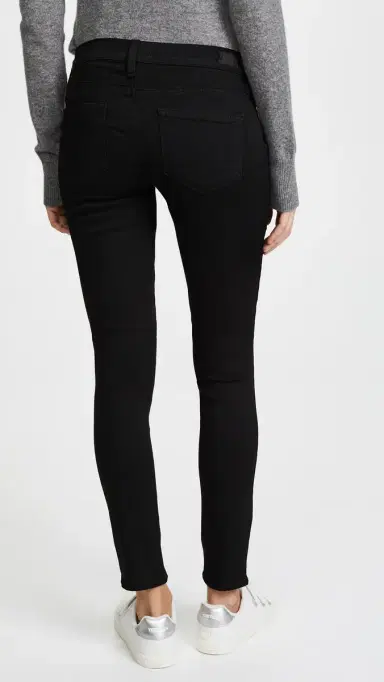 PAIGE Transcend Verdugo Ultra Skinny Maternity Jeans Black Shadow 30 | Thumbnail 3 PAIGE Transcend Verdugo Ultra Skinny Maternity Jeans Black Shadow 30 | Thumbnail 3