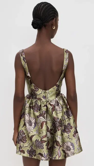 ALÉMAIS Citron Flounce Mini Dress Multi | Thumbnail 3 ALÉMAIS Citron Flounce Mini Dress Multi | Thumbnail 3