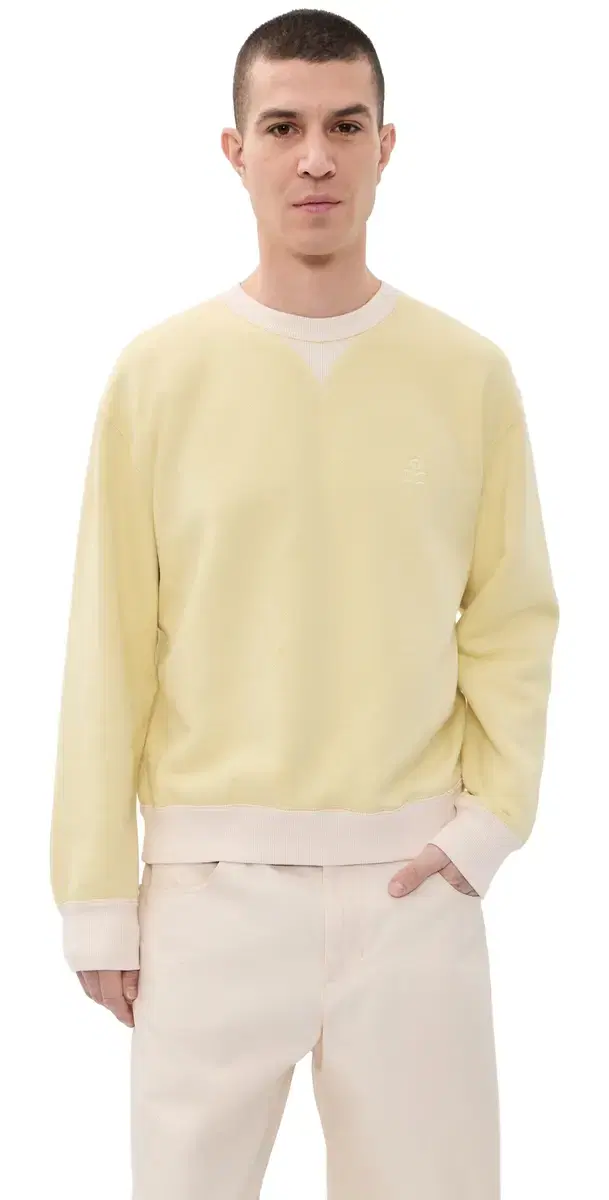 Miker College Sweatshirt ight Yellow
