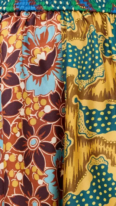 ALÉMAIS Arnie Silk Shorts Multi | Thumbnail 6