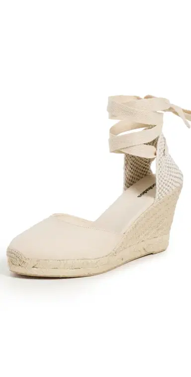 Soludos Marseille Wedge Espadrilles Ivory 7 | Thumbnail 1