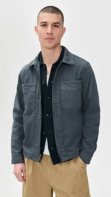 Taylor Stitch The Station Jacket Dark Blue Broken Twill | Thumbnail 2