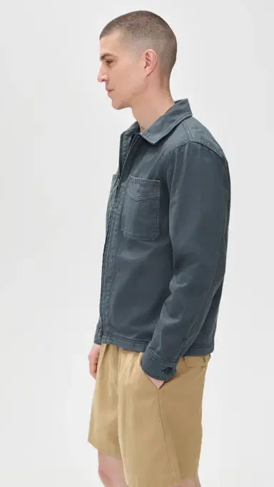 Taylor Stitch The Station Jacket Dark Blue Broken Twill | Thumbnail 4