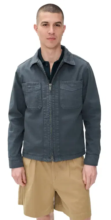 Taylor Stitch The Station Jacket Dark Blue Broken Twill | Thumbnail 1