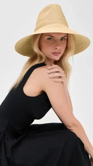 JANESSA LEONE Colette Hat Natural | Thumbnail 3
