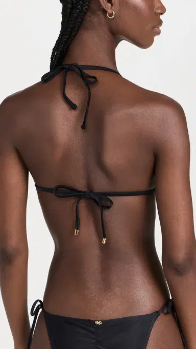 PQ Swim Lace Triangle Bikini Top Midnight D | Thumbnail 3 PQ Swim Lace Triangle Bikini Top Midnight D | Thumbnail 3