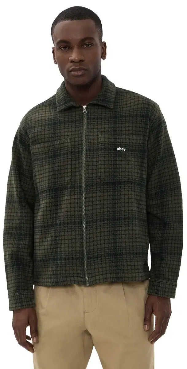 Parker Zip hirt Jacket Rosin Multi