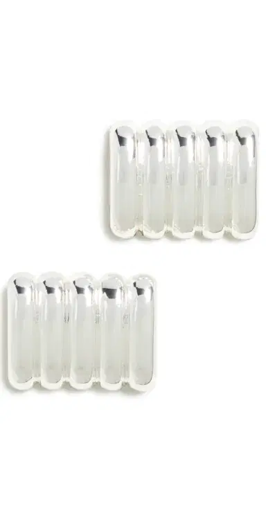 Heaven Mayhem Clemmie Earrings Silver One Size | Thumbnail 1 Heaven Mayhem Clemmie Earrings Silver One Size | Thumbnail 1