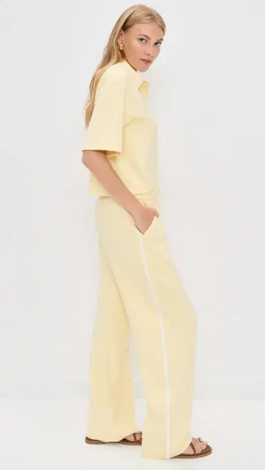 LE BOP Lou Sweatpants Butter Yellow | Thumbnail 4