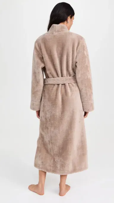 Eberjey Renew Plush Long Robe Toffee | Thumbnail 3 Eberjey Renew Plush Long Robe Toffee | Thumbnail 3