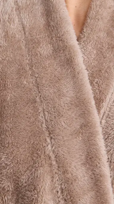 Eberjey Renew Plush Long Robe Toffee | Thumbnail 6 Eberjey Renew Plush Long Robe Toffee | Thumbnail 6