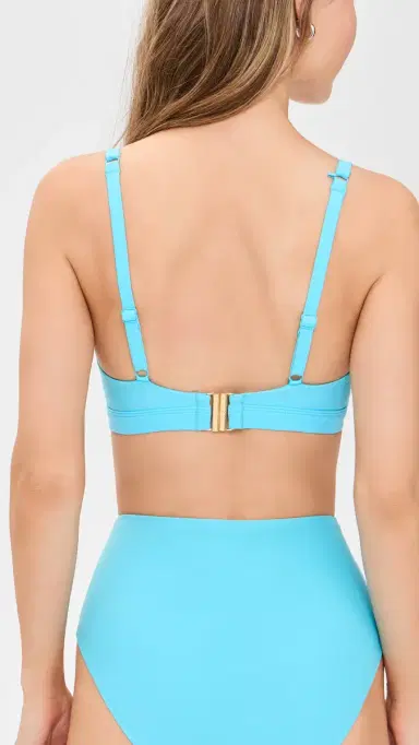 Stylest DreamLift Swim to Street Push Up Bikini Top Azure S | Thumbnail 3 Stylest DreamLift Swim to Street Push Up Bikini Top Azure S | Thumbnail 3