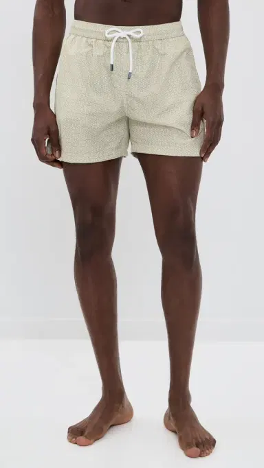 FEDELI Madeira Swim Trunks 5 Yellow Geo | Thumbnail 2