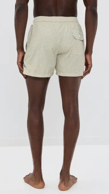 FEDELI Madeira Swim Trunks 5 Yellow Geo | Thumbnail 3