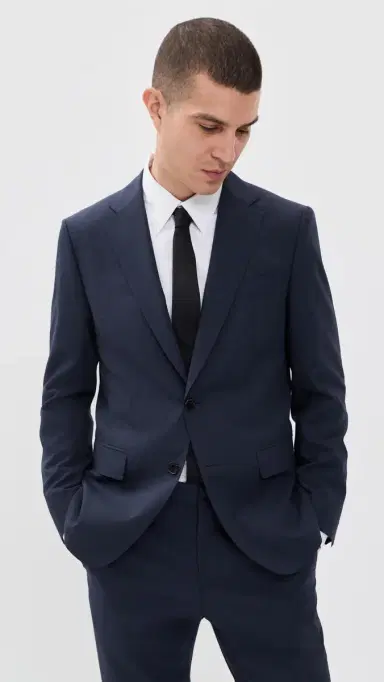 BOSS Hutson Suit Jacket Open Blue | Thumbnail 2 BOSS Hutson Suit Jacket Open Blue | Thumbnail 2