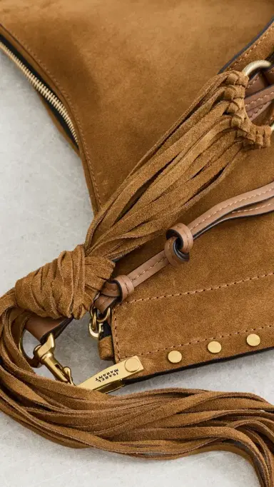 Isabel Marant Oskan Soft Zip Bag Cognac | Thumbnail 5
