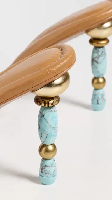 Cult Gaia Mahina High Heels Clear Ibiza Turquoise | Thumbnail 4 Cult Gaia Mahina High Heels Clear Ibiza Turquoise | Thumbnail 4