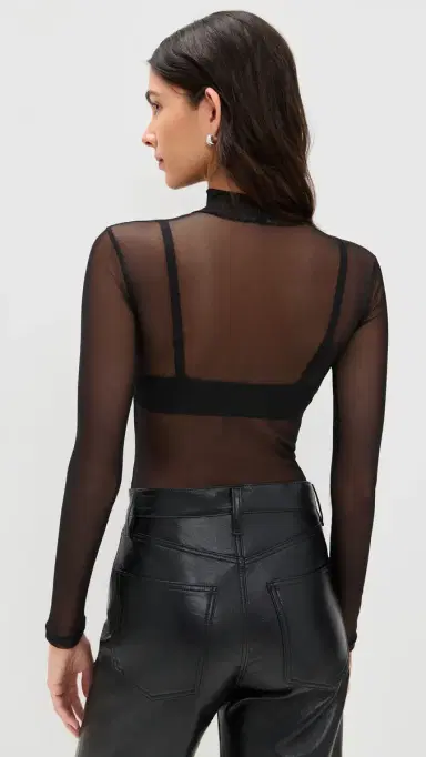 LE BOP Margot Thong Bodysuit Black | Thumbnail 3 LE BOP Margot Thong Bodysuit Black | Thumbnail 3