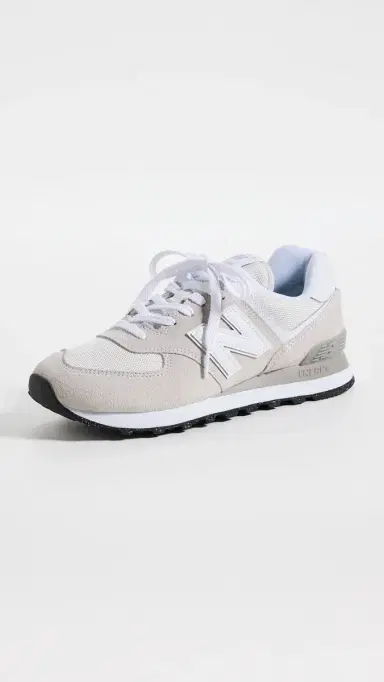New Balance 574 Unisex Sneakers Grey/White M 14 | Thumbnail 2