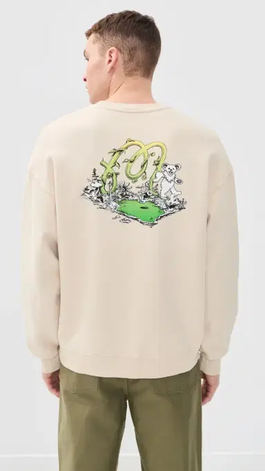 Malbon x Grateful Dead Range weatshirt Rainy Day | Thumbnail 2