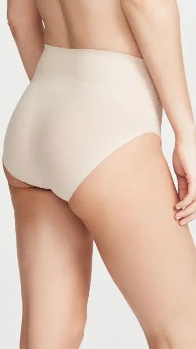 SPANX smooth Undie-tectable Brief Soft Almond | Thumbnail 3