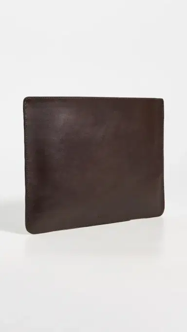 Bembien Checkered Lia Laptop Case 15" Brown/Cream Check One Size | Thumbnail 3