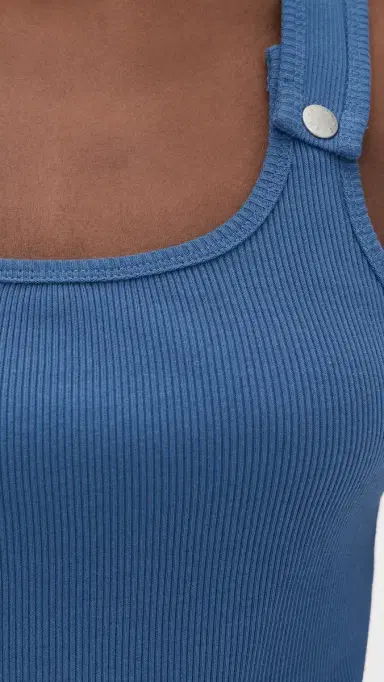 STILL HERE Snap Tank Top Blue L | Thumbnail 6 STILL HERE Snap Tank Top Blue L | Thumbnail 6
