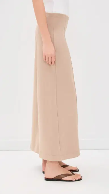 Ripley Rader Scuba Cropped Wide Leg Pants Tan | Thumbnail 5 Ripley Rader Scuba Cropped Wide Leg Pants Tan | Thumbnail 5