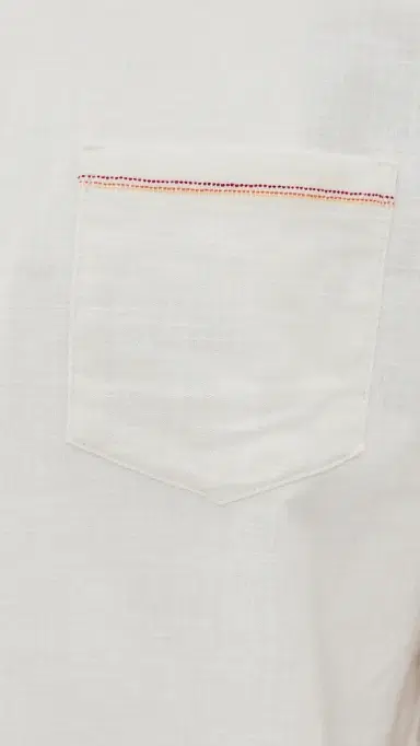 Marine Layer Classic tretch elvage Shirt Natural | Thumbnail 6