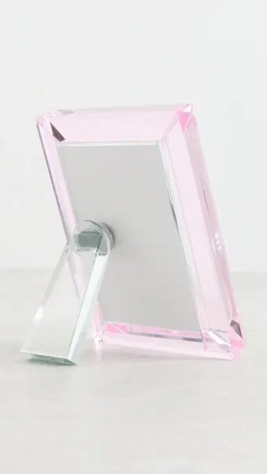 Tizo Design Cryrstal Glass Picture Frame Pink 4x6 | Thumbnail 3
