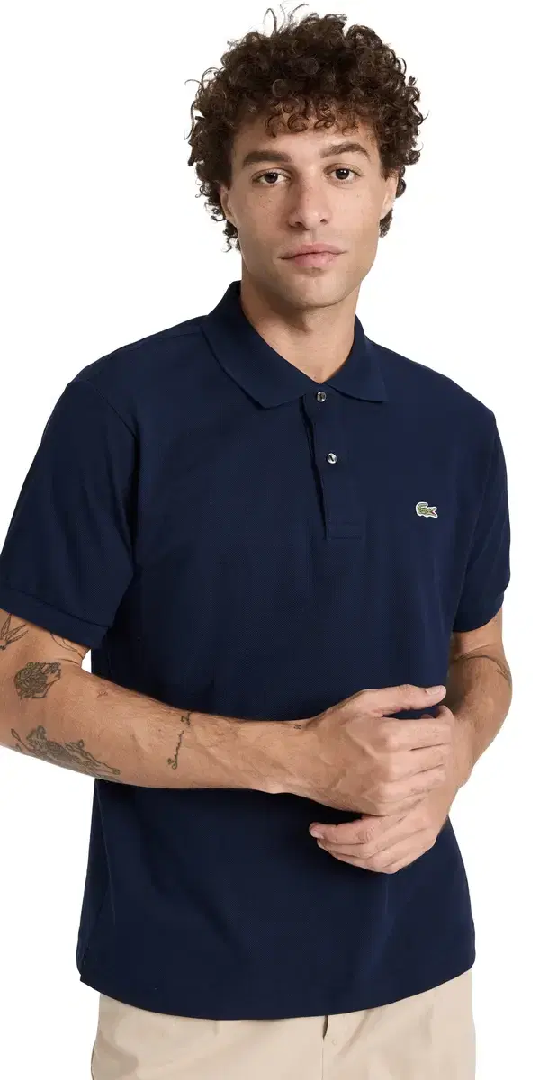 Original Cotton Pique Polo Navy Blue