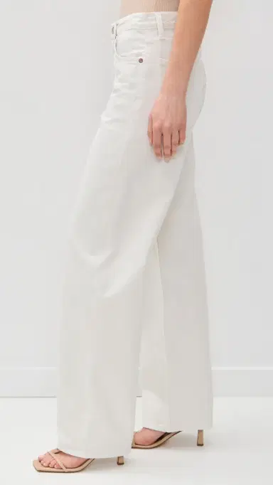 AGOLDE Arc Jeans Chalk White 33 | Thumbnail 4