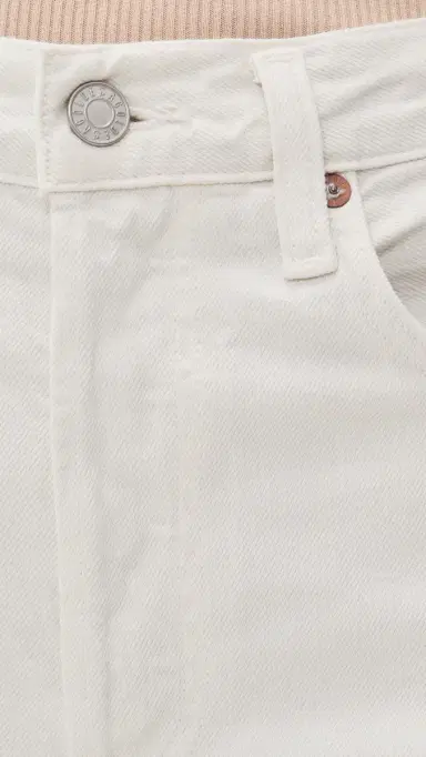 AGOLDE Arc Jeans Chalk White 33 | Thumbnail 6