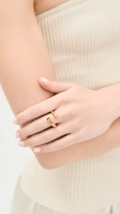 Charlotte Chesnais Bague Biseau Ring Vermeil | Thumbnail 3